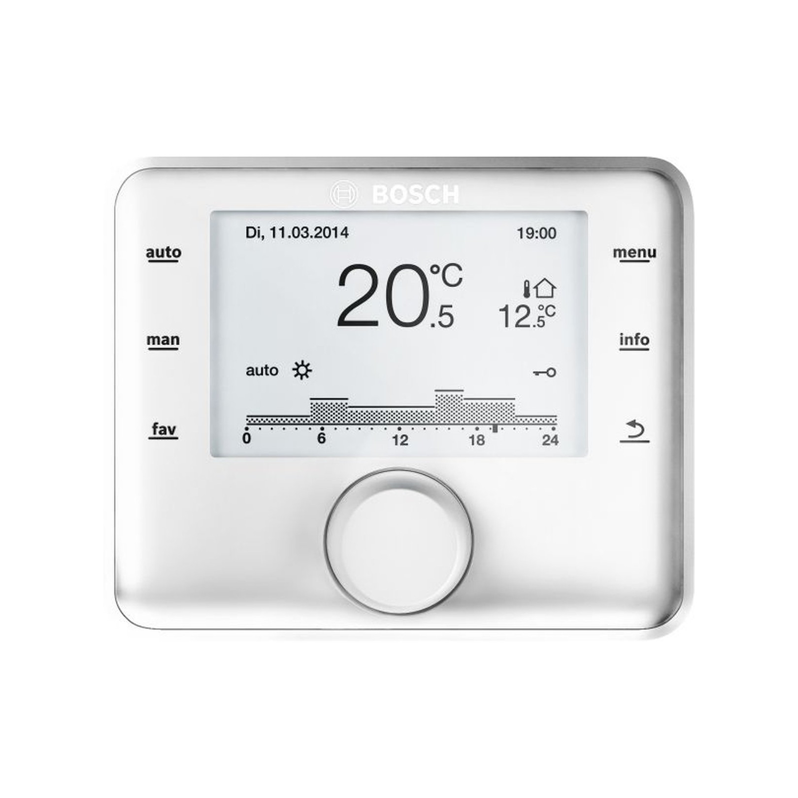 Bosch Systemregler CW 400 Aussentemperaturgeführt 4 Heizkreise 2 WW-Ladekreise EMS2 7738113412