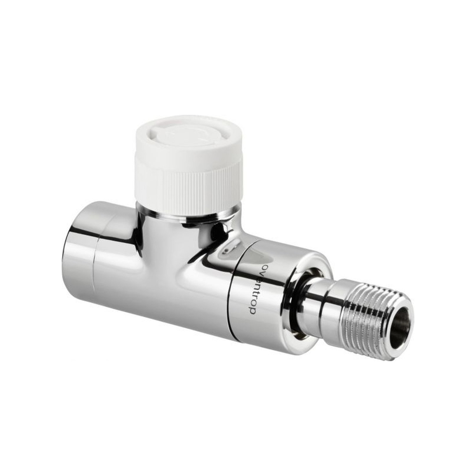 Oventrop Thermostatventil E DN15 1-2 PN10 Durchgang verchromt 1163152