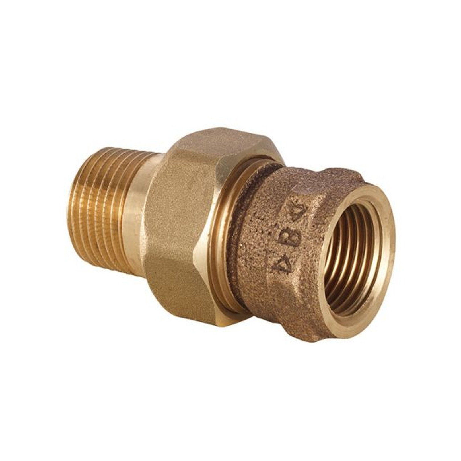 IBP Serie3000 Verschraubung 3341 1-Zoll IG AG Rotguss konisch dichtend 3341 008000000