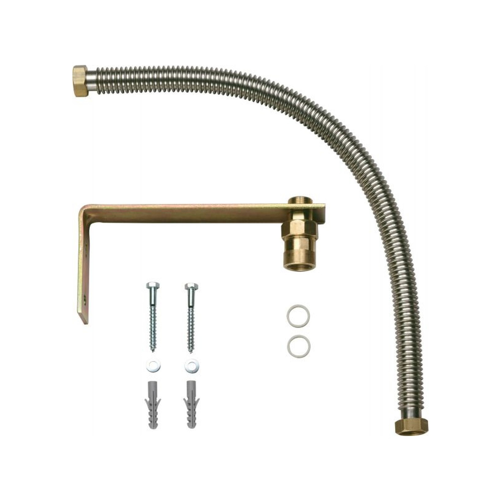 Bosch Anschlusssatz AAS 1 Solar Ausdehnungsgefäß Edelstahl Wellschlauch 600 mm G3/4 7739300331