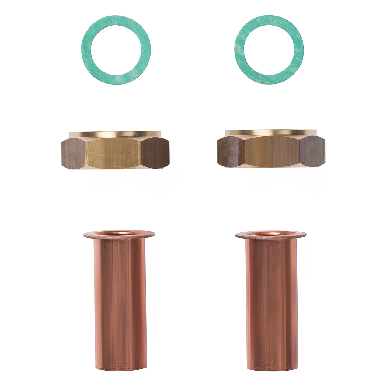 Vaillant Anschlussstutzen VWZ MEH 97-6 G1 1-4 auf Kupferrohr 28mm 2Stk 0020212636