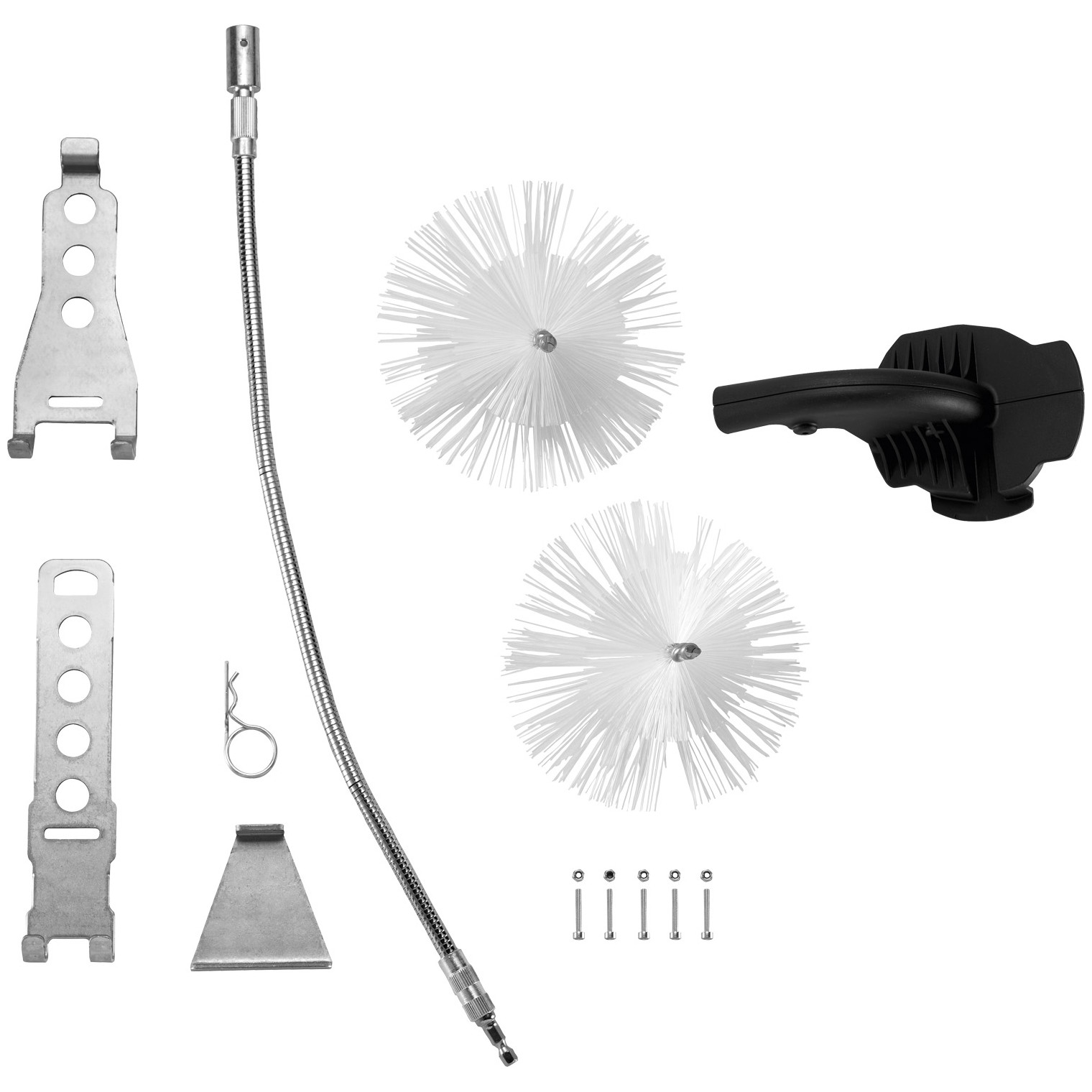 Bosch Reinigungsset WB6 C6 Wärmeblock-Aufsatz Wärmetauscher 30 kW flexible Welle Bürsten Aushebewerkzeug 7738113398