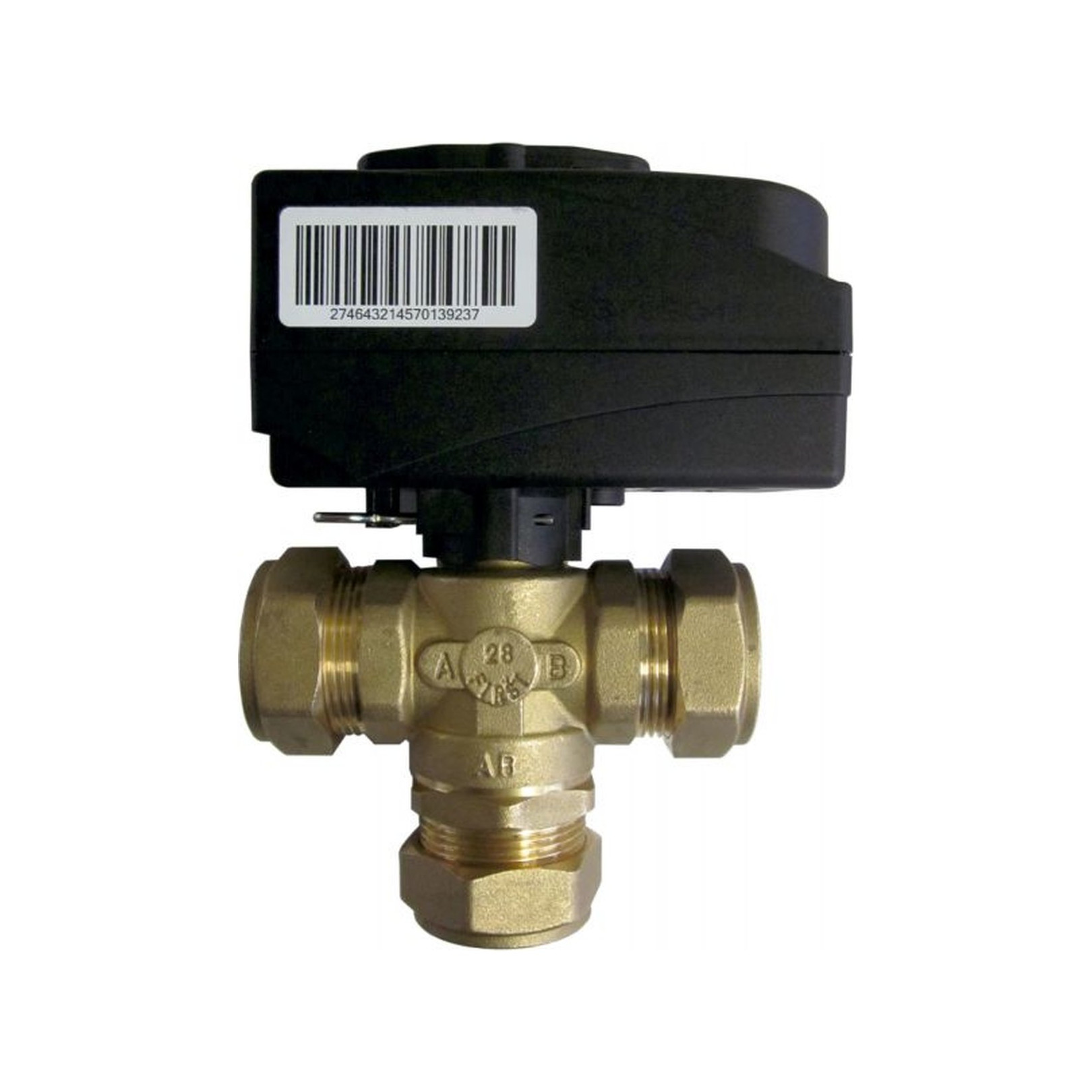 Wolf 3-Wege-Ventil Motor komplett BWS-1 CPM-1 Klemmringe 9146799