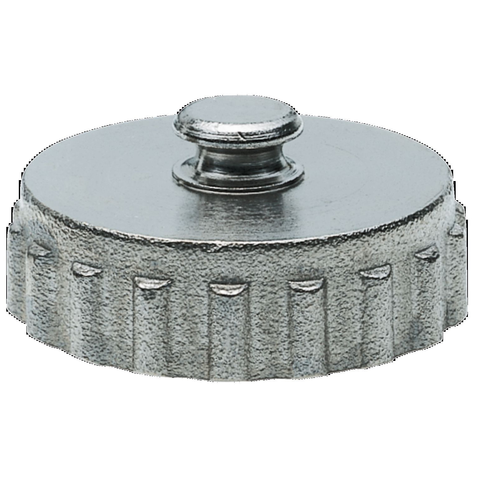 Hummel Verschlusskappe G3-4 Messing vernickelt Heizungszubehör 2947000101