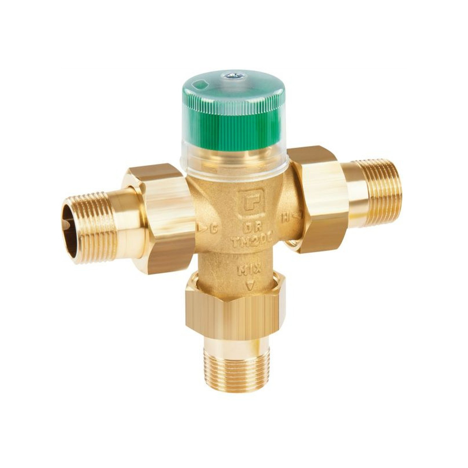 Honeywell Wassermischer TM200 3-4 Zoll Messing thermostatisch Verbruehschutz TM200-3-4A