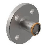 Geberit Flansch Mapress Therm PN 10/16 Pressmuffe Edelstahl d76,1 DN65 Pressindikator 43739