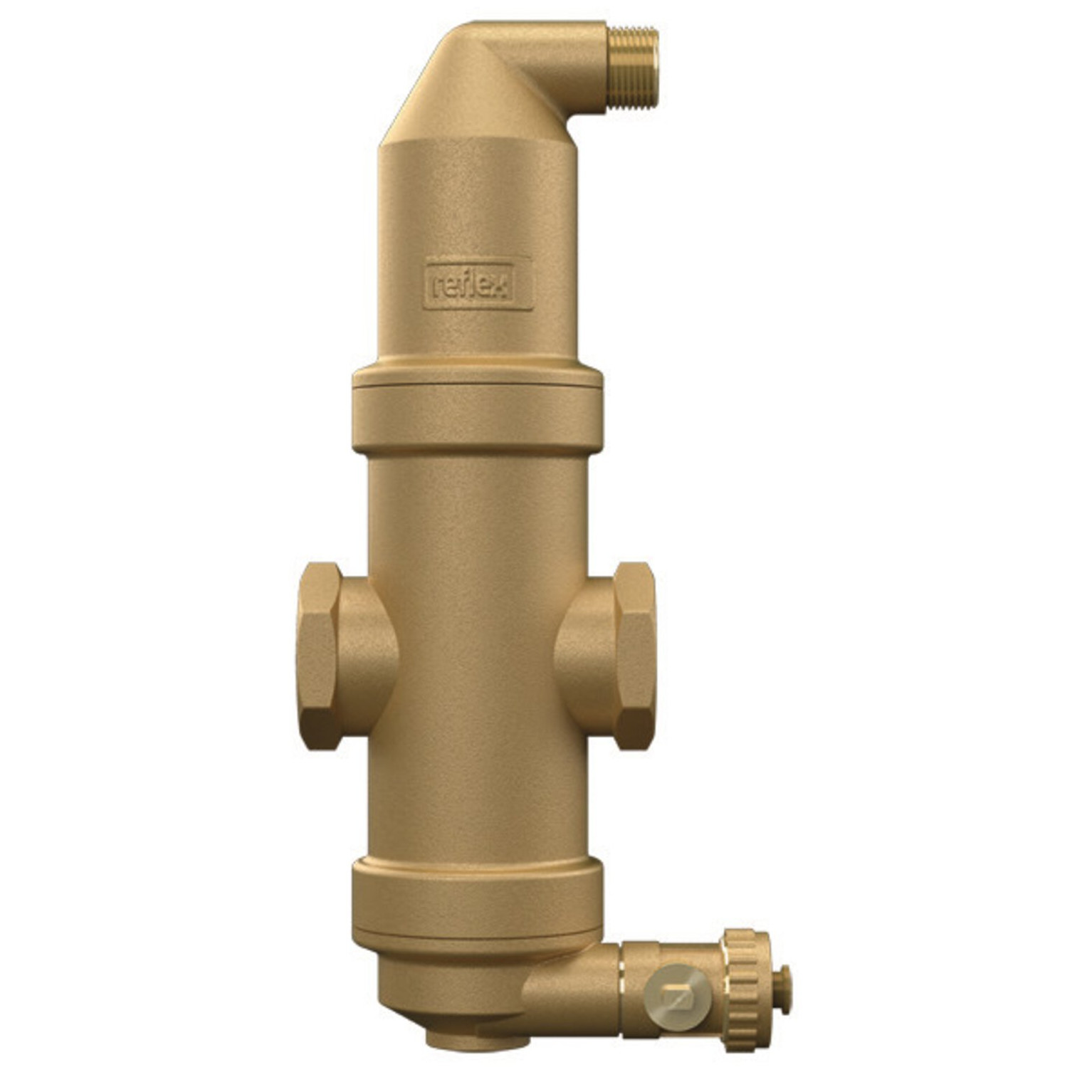Winkelmann Mikroblasen-Schmutzabscheider Extwin TW 1 Gewinde ohne Magnet 10bar 9253010