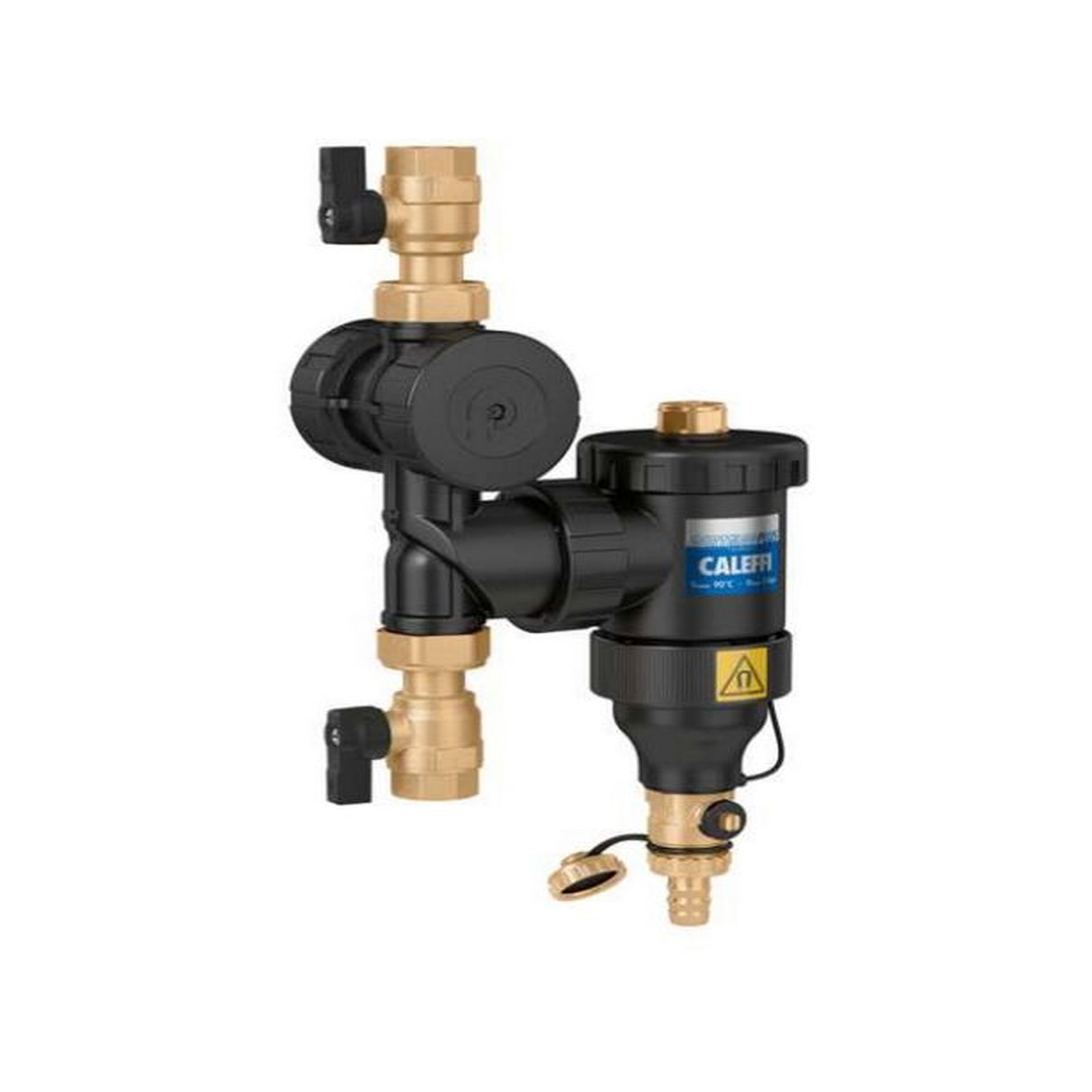 Caleffi Schlammabscheider Dirtmag 545376 1 Zoll Magnet Technopolymer Schmutzfänger Edelstahl-Sieb 545376