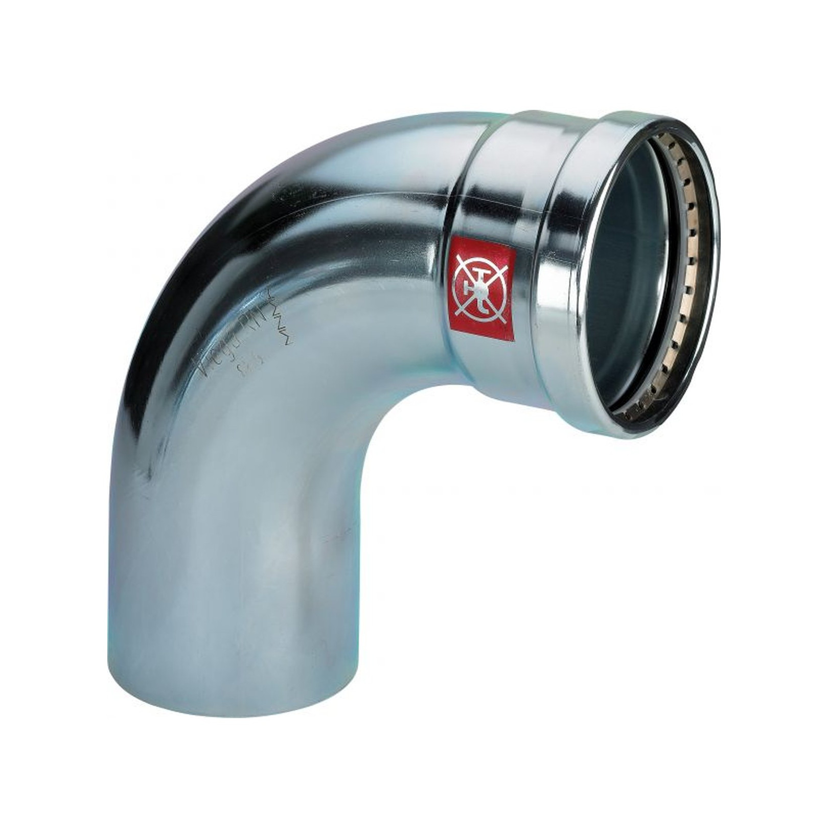 Viega Prestabo Bogen 90 Grad 1116.1XL 108 mm unlegierter Stahl SC-Contur 597672