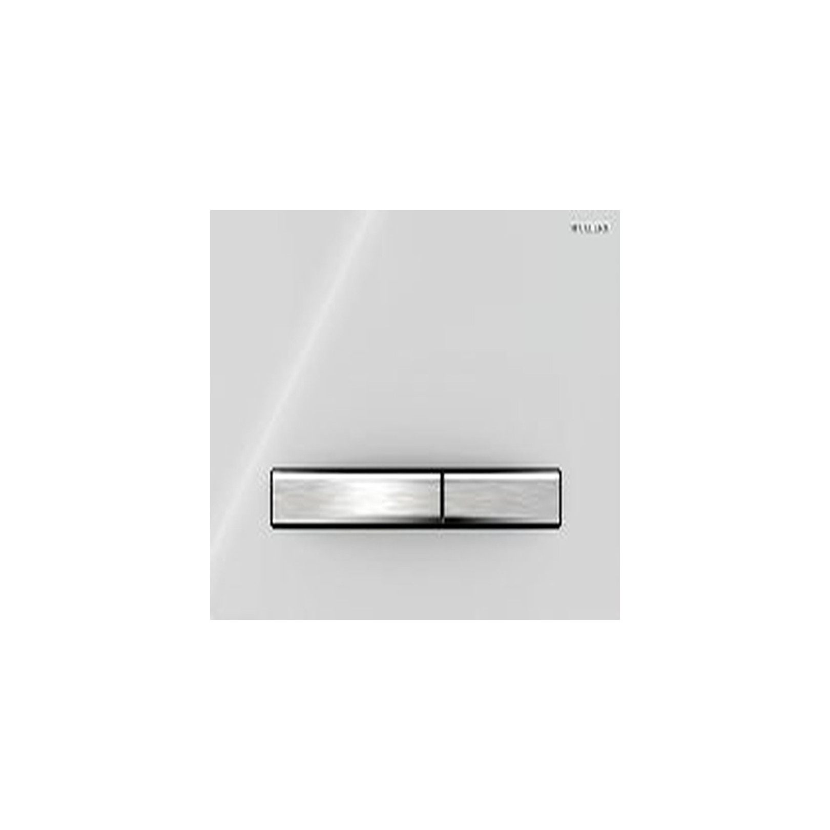 Geberit Betätigungsplatte Sigma50 2-Mengenspülung weiß-alpin chrom gebürstet Zinkdruckguss Kunststoff 115788112