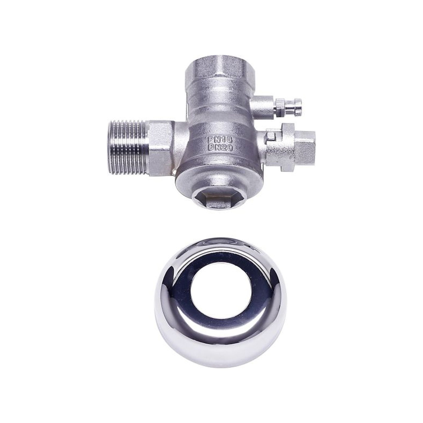 Bosch Wartungshahn R 3/4 Eckform Rosette Nr. 440/1 Installationszubehör 7738112210