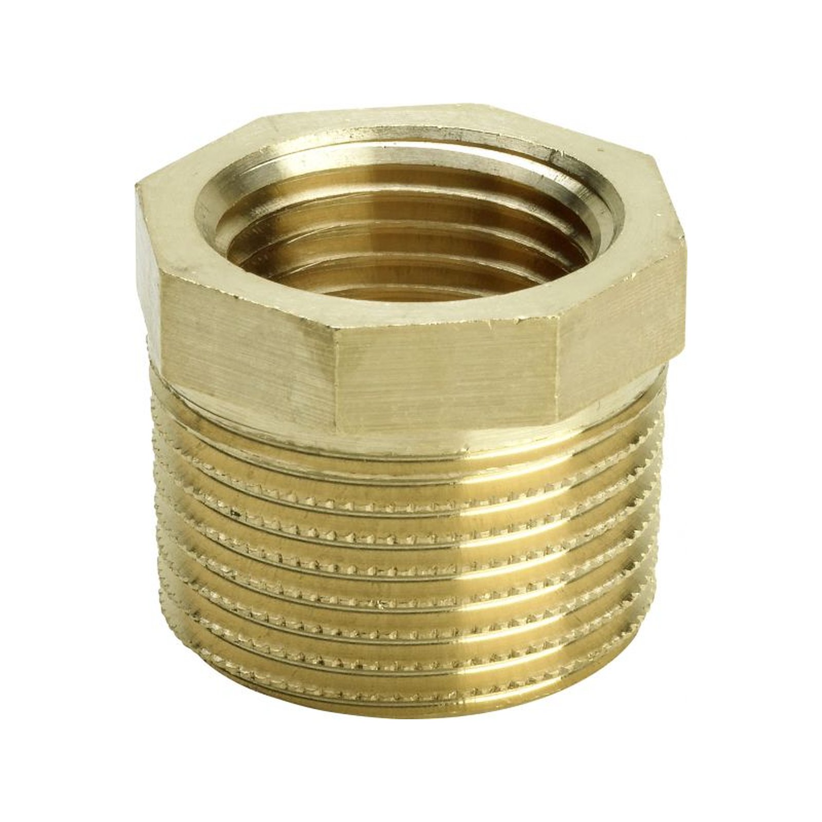 VIEGA Rotguss Reduzierstück 3241 2x1 Zoll IG Mehrkant DVGW 267667