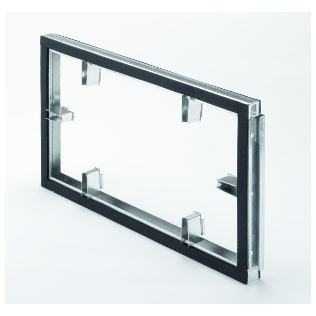 Zehnder Distanzrahmen ComfoWell CW420 Stahlblech verzinkt 420x230x24 mm Fixierschieber 990323624