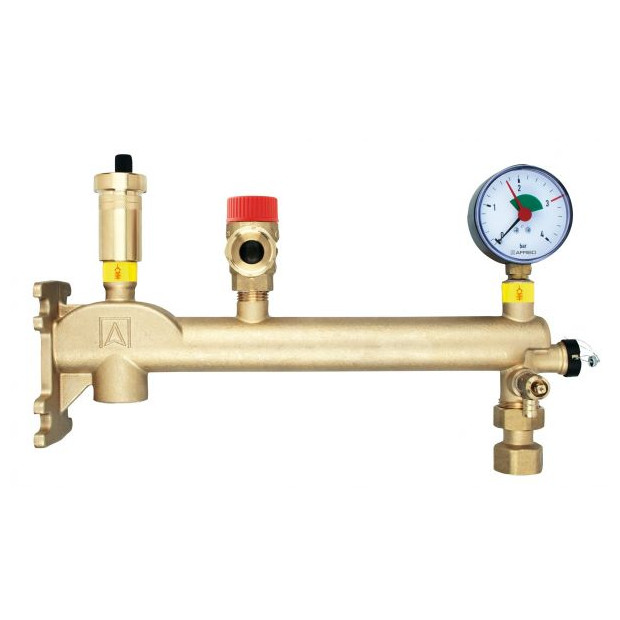 AFRISO Gefaessanschlusskombination GAK-MS G3-4 IG 3 bar Isolierung 77932