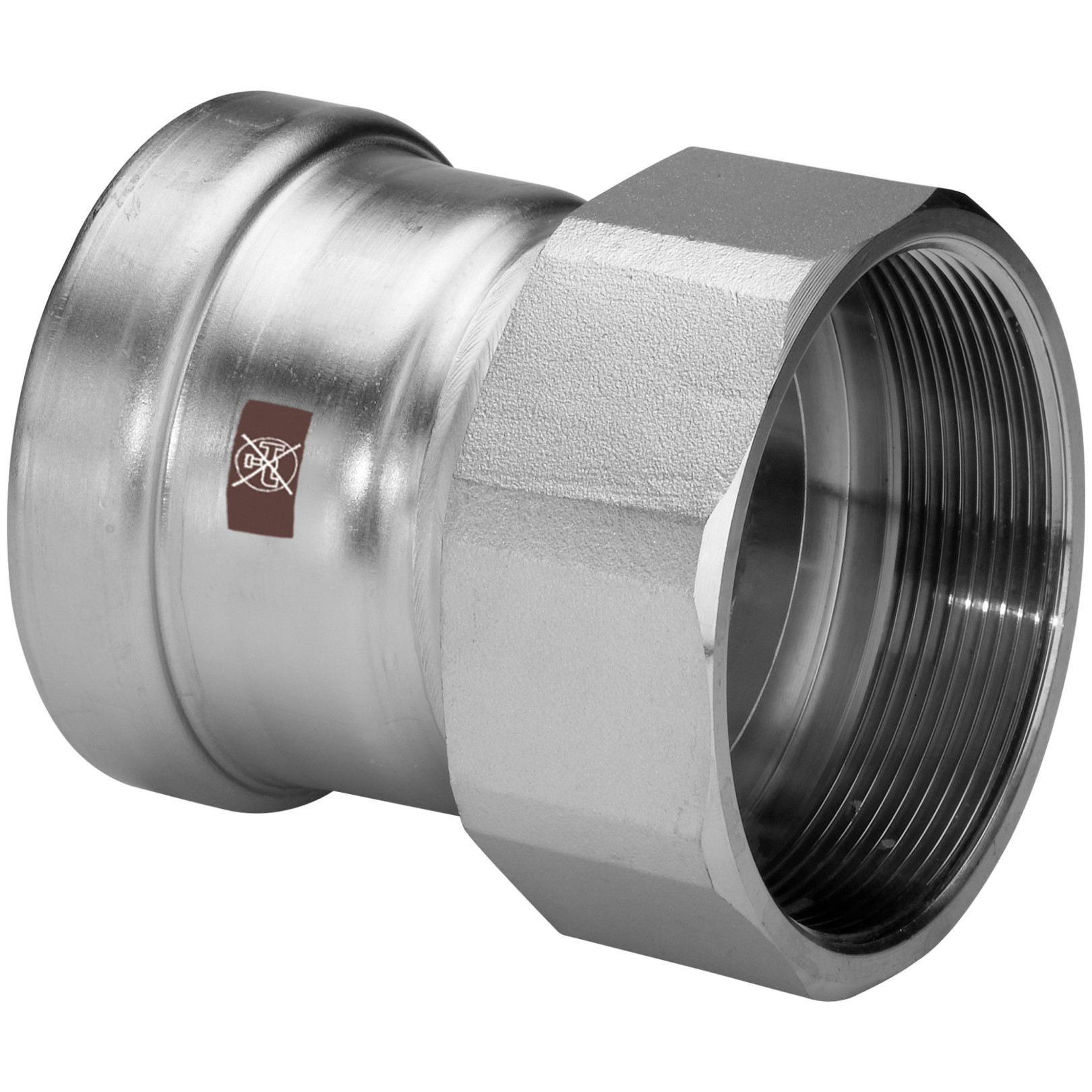 Viega Temponox XL 1712XL ÜbergangsStück 88,9mm Rp3 Stahl nichtrostend 811921