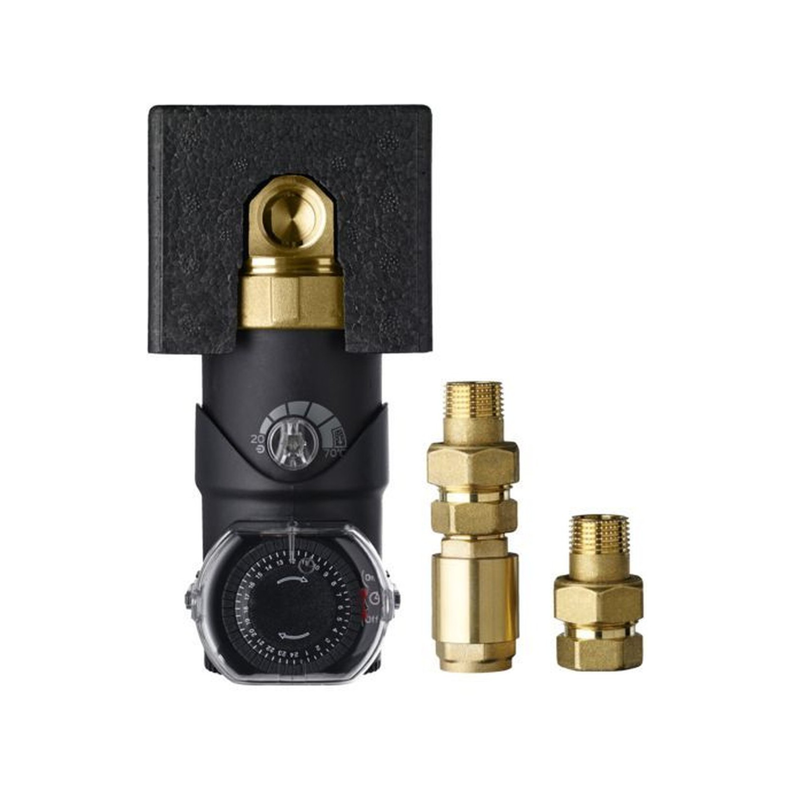 Stiebel Eltron Trinkwasserzirkulationspumpe UPZ 65 mm Regelthermostat Zeitschaltuhr Rückschlagventil 2-27 W 220-240 V Hersteller-Artikelnummer 233719