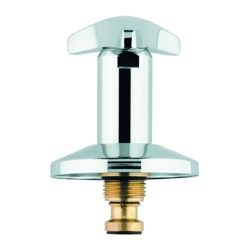 Grohe Oberteil Trecorn 1/2 blau chrom DN15 UP-Ventil Ersatzteil Long-Life Oberfläche 11501000