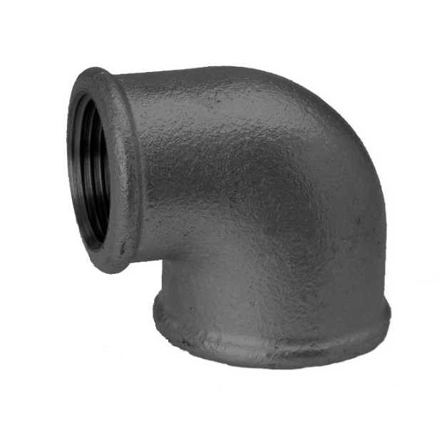 SCHMIDT HERMANN Temperguss-Winkel Nr.90 11-2x11-4 Zoll 90 Grad 2 IG schwarz 14090328