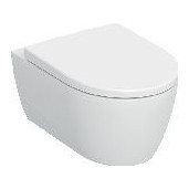 Geberit Wand WC iCon Set Tiefspueler TurboFlush Duroplast WC-Sitz weiss 503045001