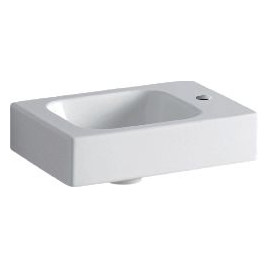 Geberit Handwaschbecken iCon 38x28cm Hahnloch rechts ohne Überlauf Sanitärkeramik weiß 124736000