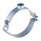 Geberit Rohrschelle Gewindemuffe G1-2 verstellbar Stahl verzinkt d110-118 367841002