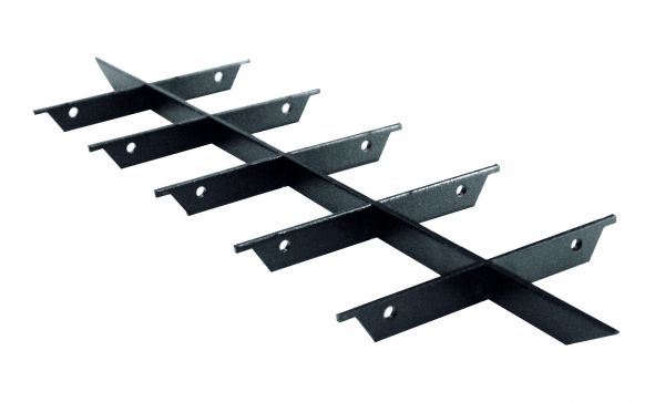 Zehnder Stützkreuz ComfoGrid Design-Abdeckgitter CLF schwarz Stahl 990322095