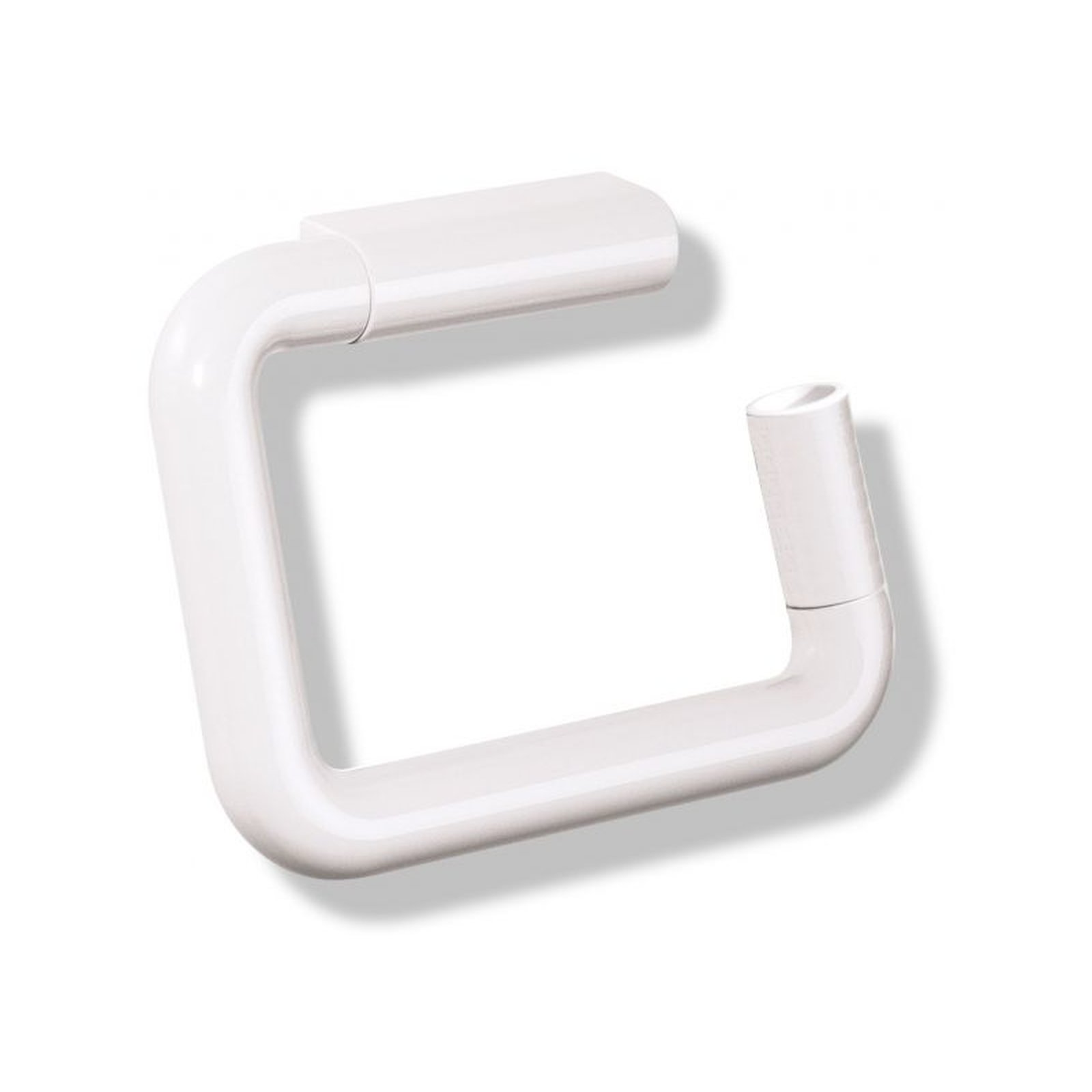 HEWI WC-Papierhalter Serie 477 Diebstahlschutz Polyamid reinweiß verdeckte Verschraubung 477.21.150 99