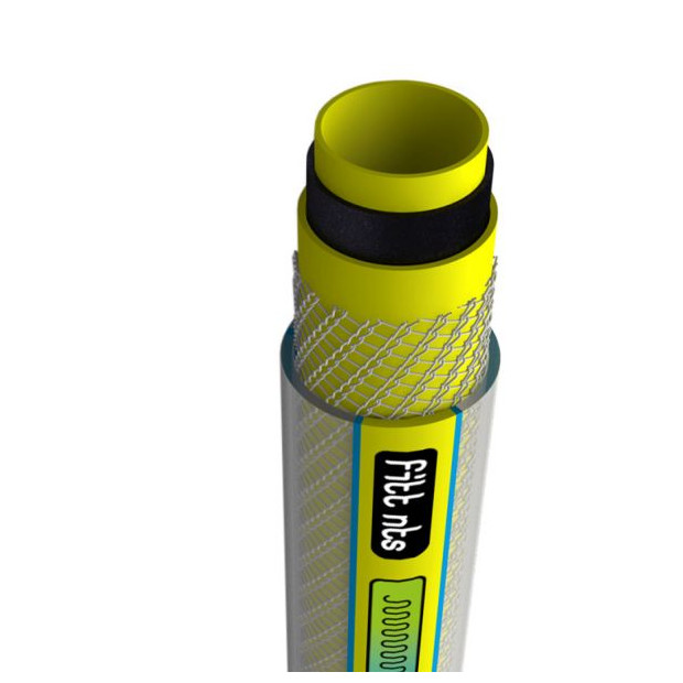 I-WATER Wasserschlauch NTS Yellow Plus 25 m 1-2 Zoll 6-lagig UV-beständig 76082