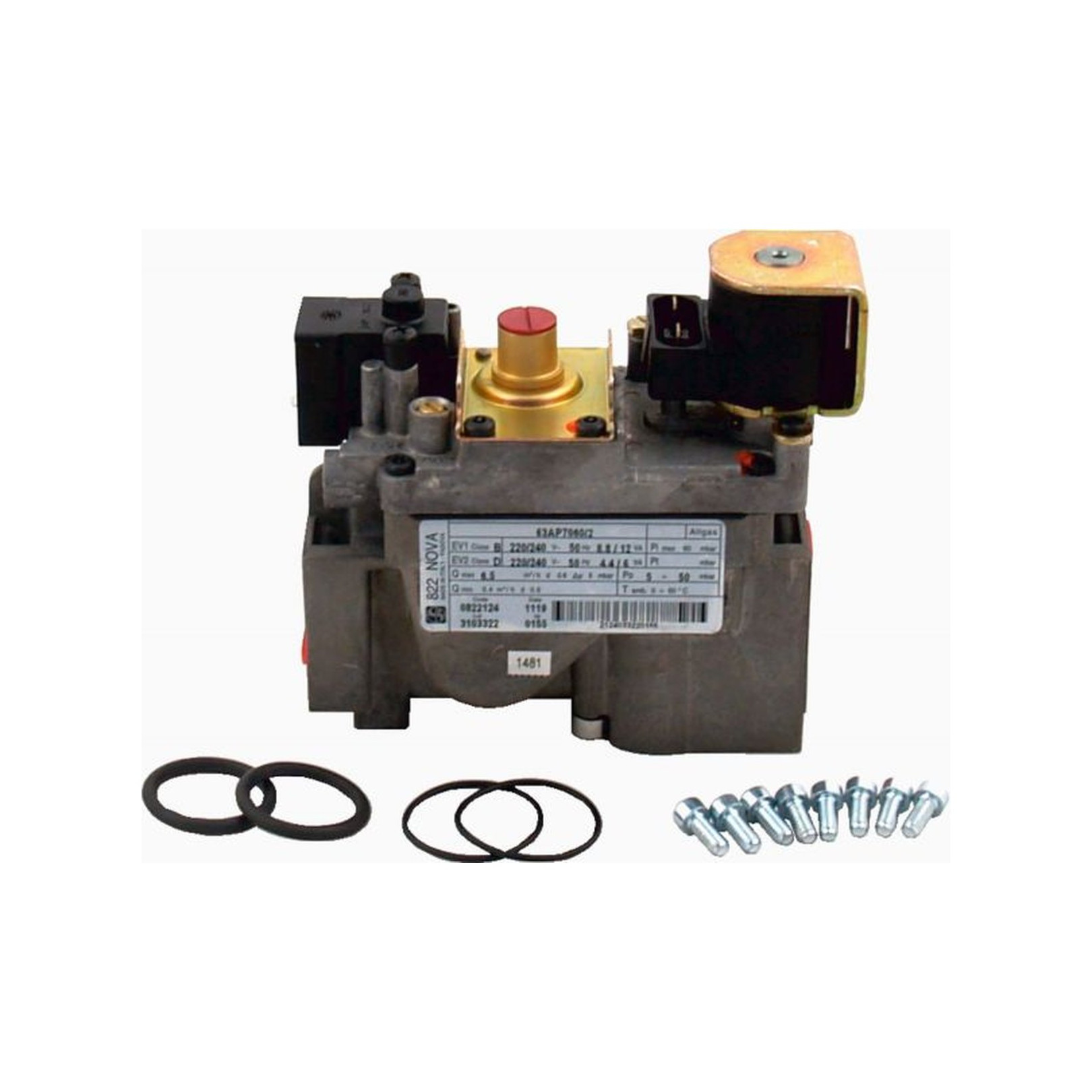 WOLF Gaskombiventil SIT822 NG-30E-72 Austausch BM-Ventil 8700181 8700180 Hersteller-Artikelnummer 8902449