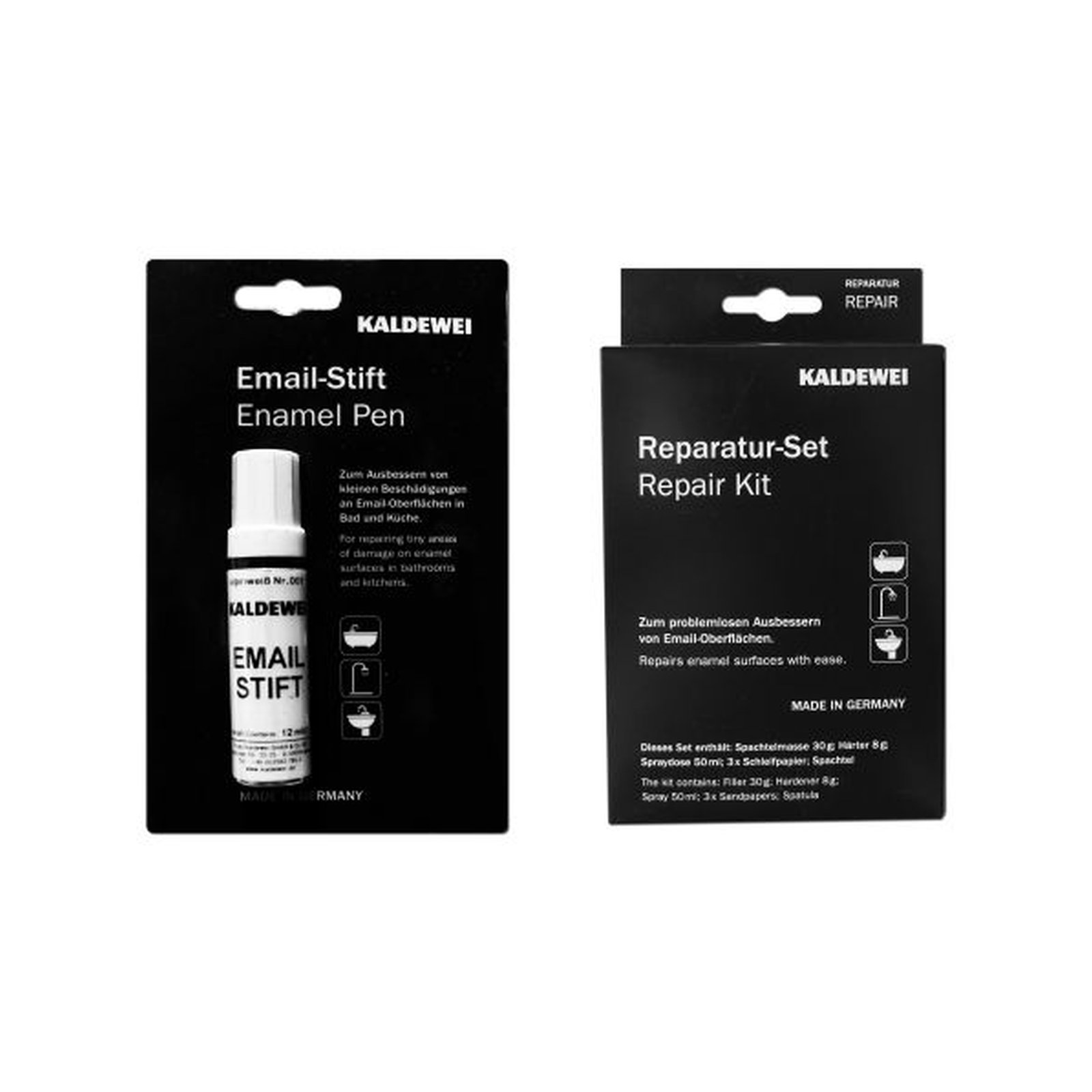 Kaldewei Email-Reparaturset Bade Dusch Alpinweiß 1 Stück Hersteller-Artikelnummer 687673560001