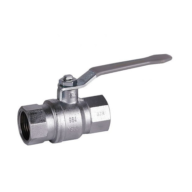 BEE Kugelhahn Messing 984D.0 1-1-4-Zoll IG-IG Hebel DIN-Bauform ausblassichere Schaltwelle 0020005001032