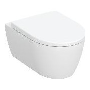 Geberit Wand-WC iCon Set Rimfree Tiefspueler geschlossen KeraTect WC-Sitz EasyMount 501664008