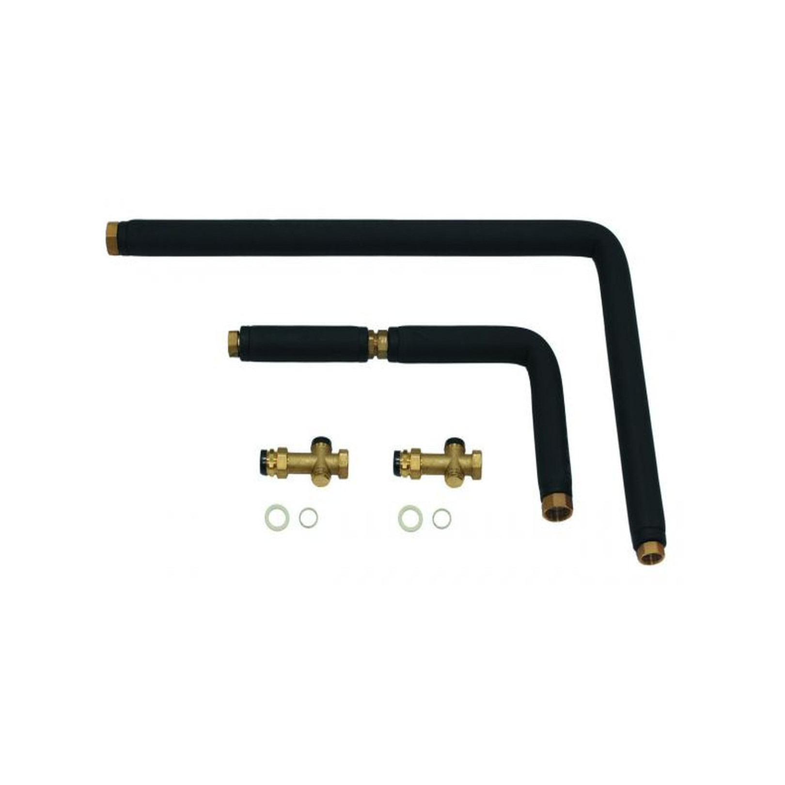 Vaillant Kesselanschlussverrohrung starr wärmegedämmt Vorlauf Rücklauf G1 ecoVIT icoVIT 305951