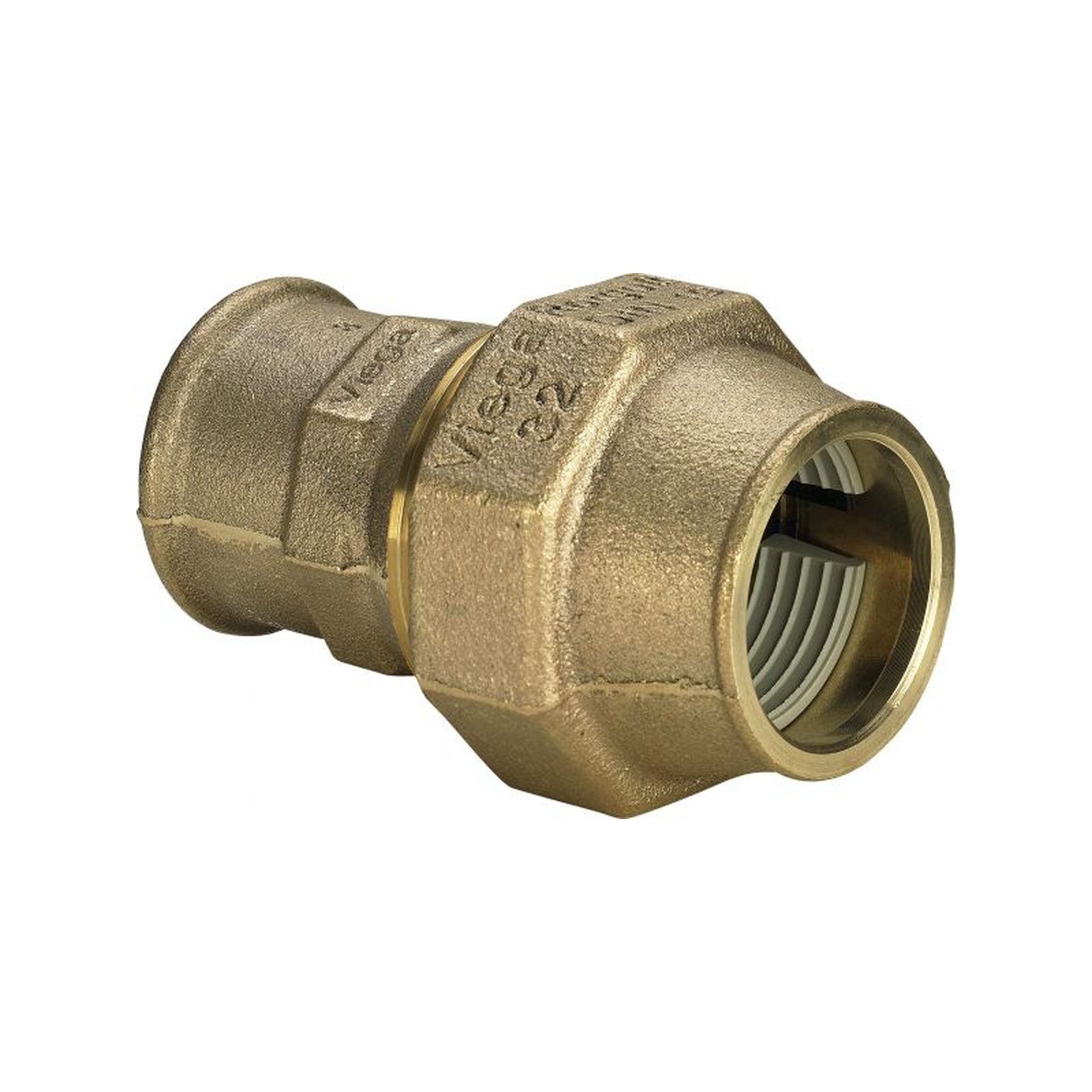 VIEGA Verschraubung Maxiplex 9031 40 mm Rp 1 1/4 Rotguss Innengewinde Mehrkant 275372