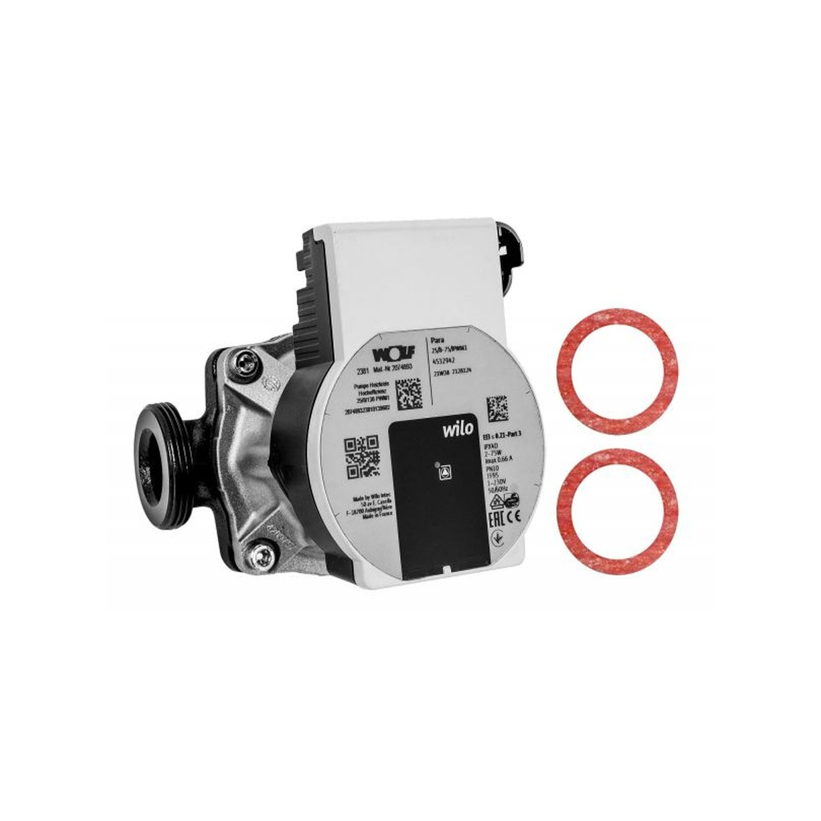 Wolf Heizkreispumpe hocheffizient 25/8/130 BWL-1S B-10-16 207489399