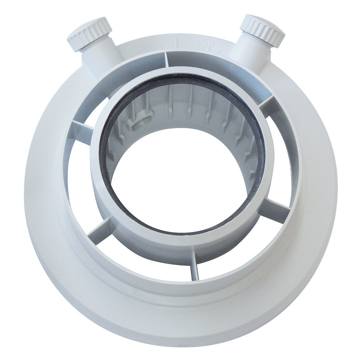 Vaillant GeräteanschlussStück Abgasleitung konzentrisch 80/125 mm PP ecoTEC ecoCOMPACT 0020147469