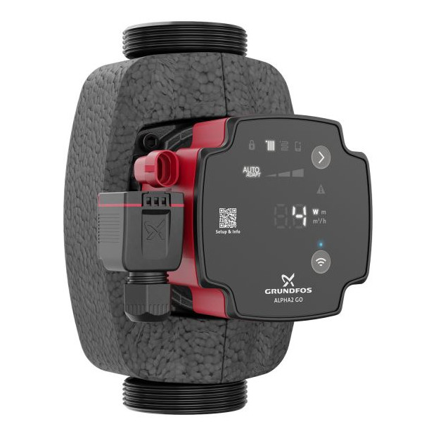 Grundfos Heizungspumpe ALPHA2 GO 32-75 180 Hocheffizienzpumpe PWM Steuerung 93094217
