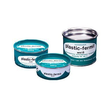 Fermit Dichtungskitt Plastik weiß dauerplastisch knetbar 500g Dose 06002
