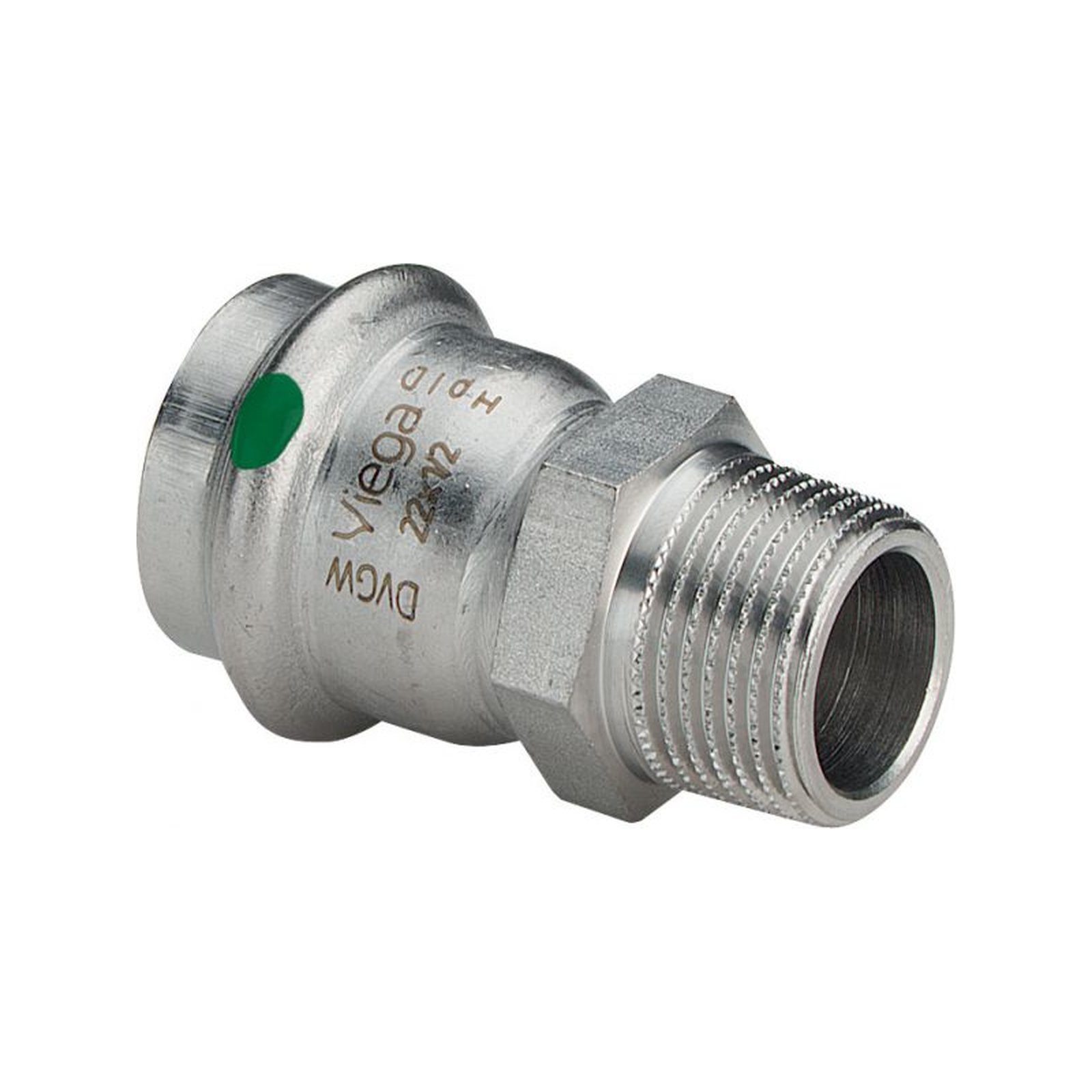 Uebergangsstueck SANPRESS INOX 2311 54x2, AG, 436568, a.nichtrost.Stahl