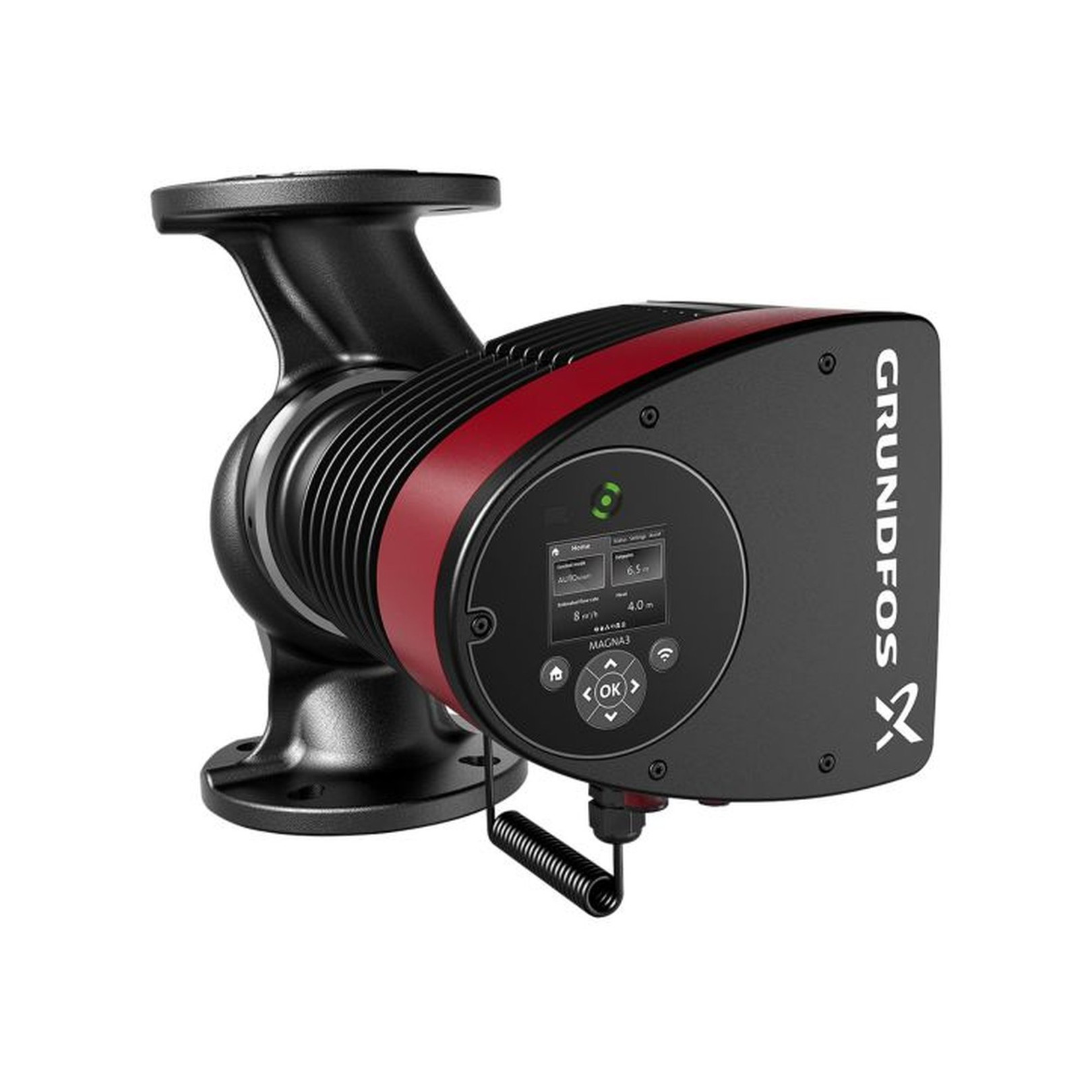 Grundfos Umwälzpumpe MAGNA3 100-120F PN6 450mm 1x230V elektronisch geregelt 97924695