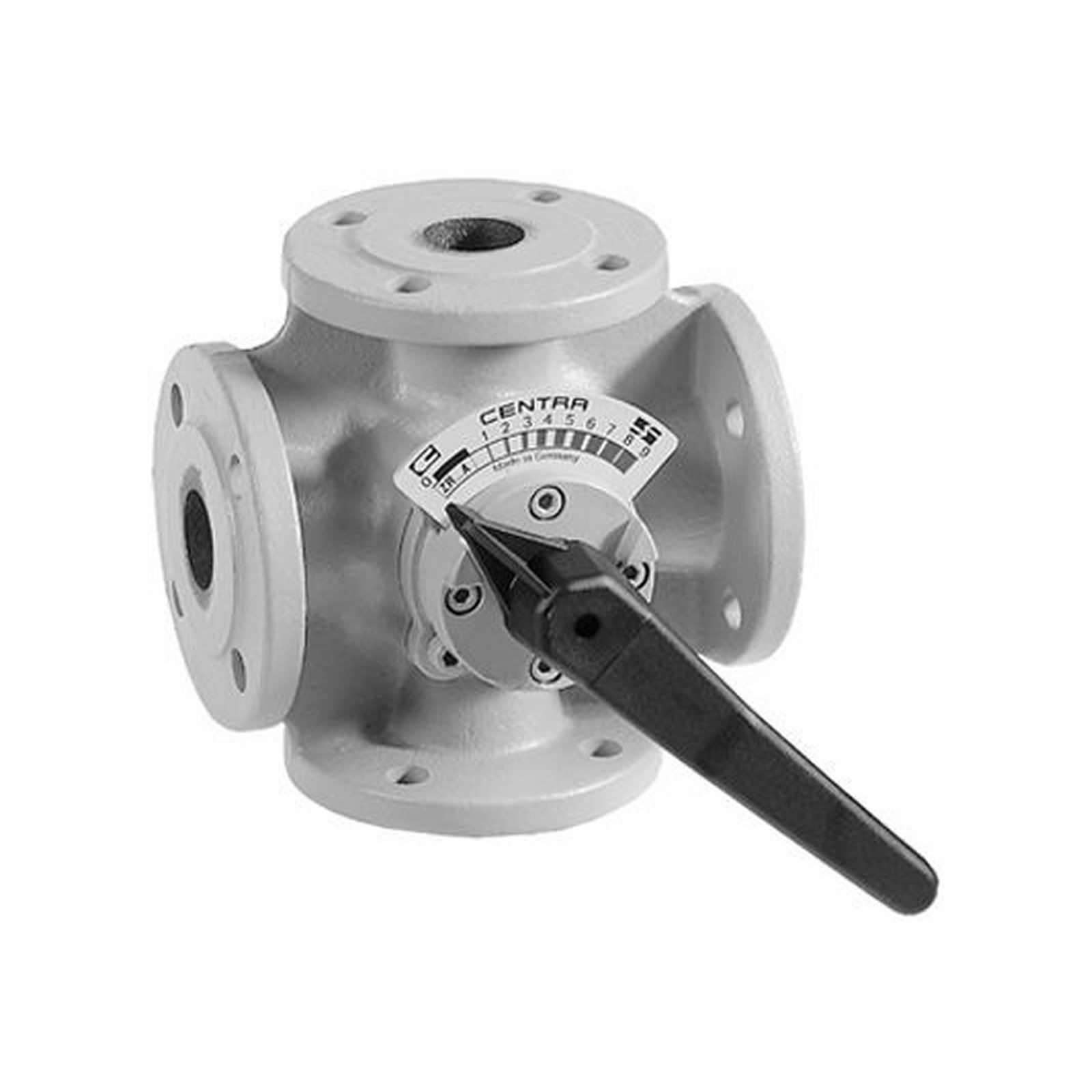 Honeywell Vierwege-Mischer ZR40FA DN40 PN6 Grauguss Flanschausführung Kvs25 Hersteller-Artikelnummer ZR40FA