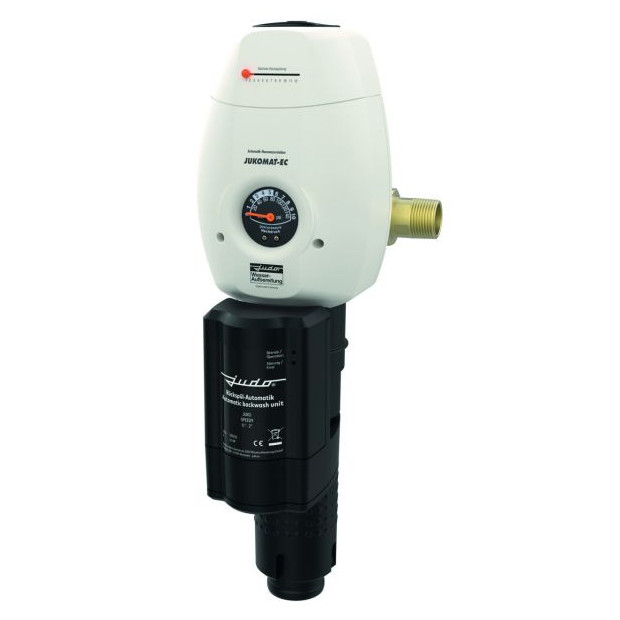 JUDO Hauswasserstation JUKO-EC-AT 1 Zoll Automatik Keramik-Spuelventil Edelstahlfilter 8172506
