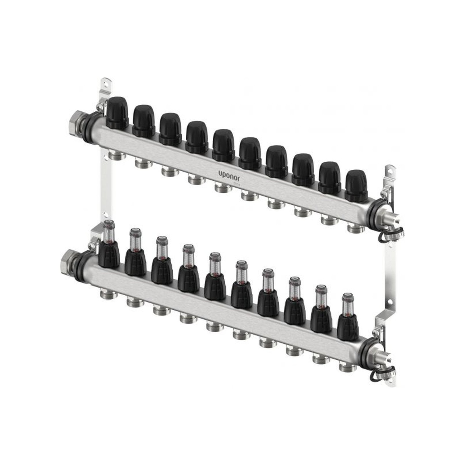 Uponor Vario S Verteiler 10 Heizkreise FM G3/4 Euro G1 1140841