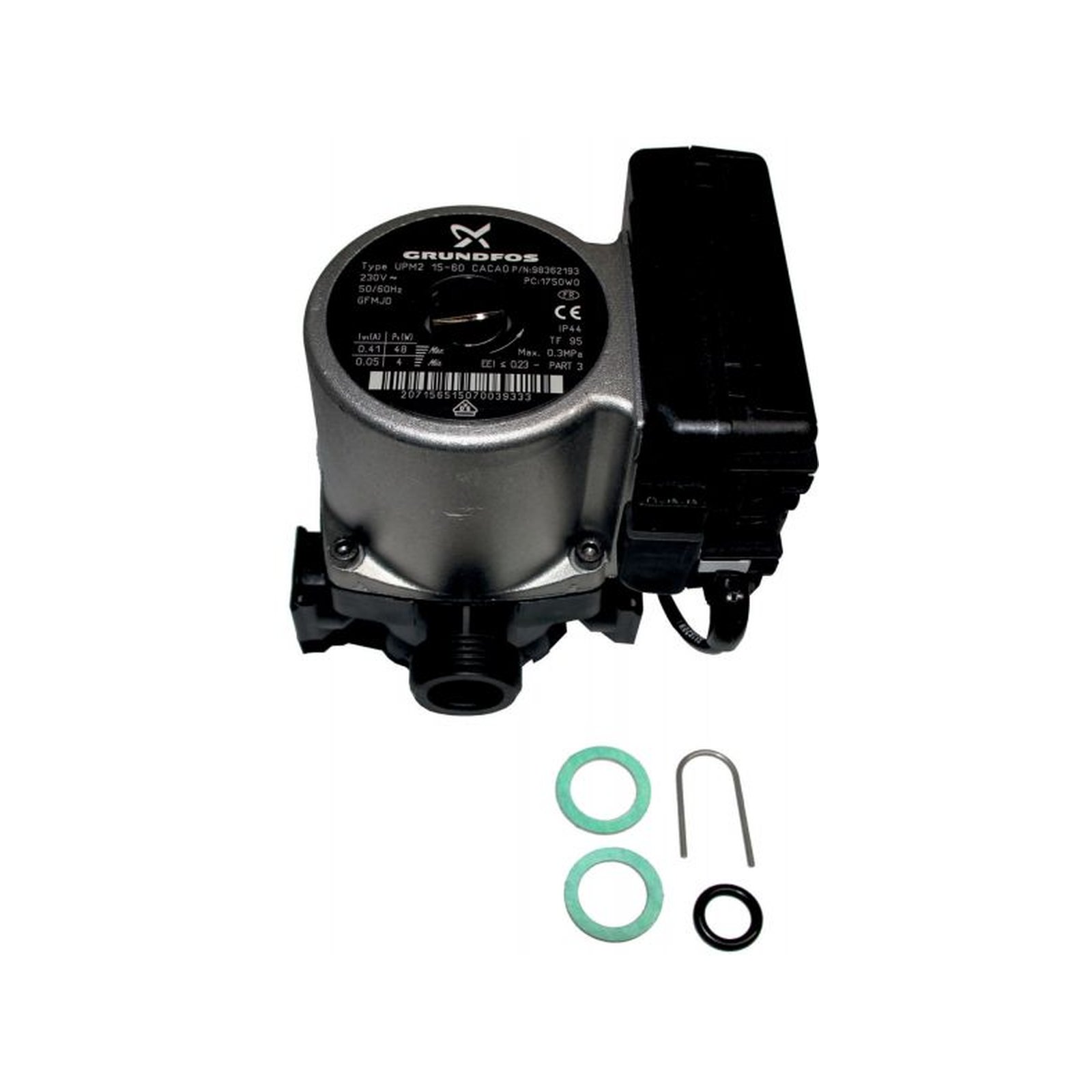 WOLF Hocheffizienzpumpe geregelt 15/1-6/130 PWM Anschluss DN25 Einbaumaß 130 mm 207156599