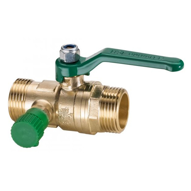 SCHMIDT HERMANN Kugelhahn HS TW DN 15 G-3/4 AA Entleerung Messing 81437015