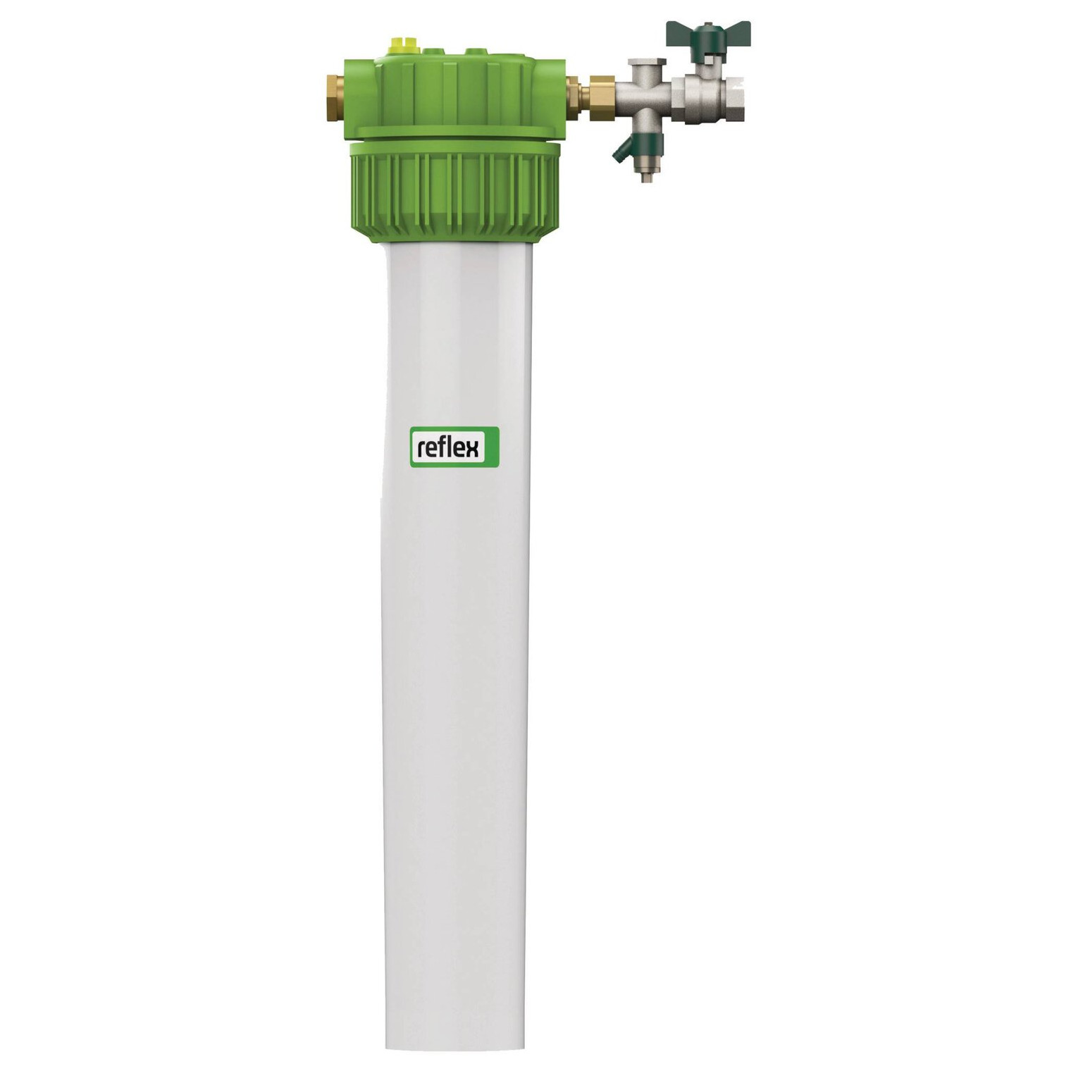 Reflex Fillsoft I Basisarmatur Füllwasseraufbereitung Gehäuse Polypropylen Messing 360 l/h 8 bar 9125660