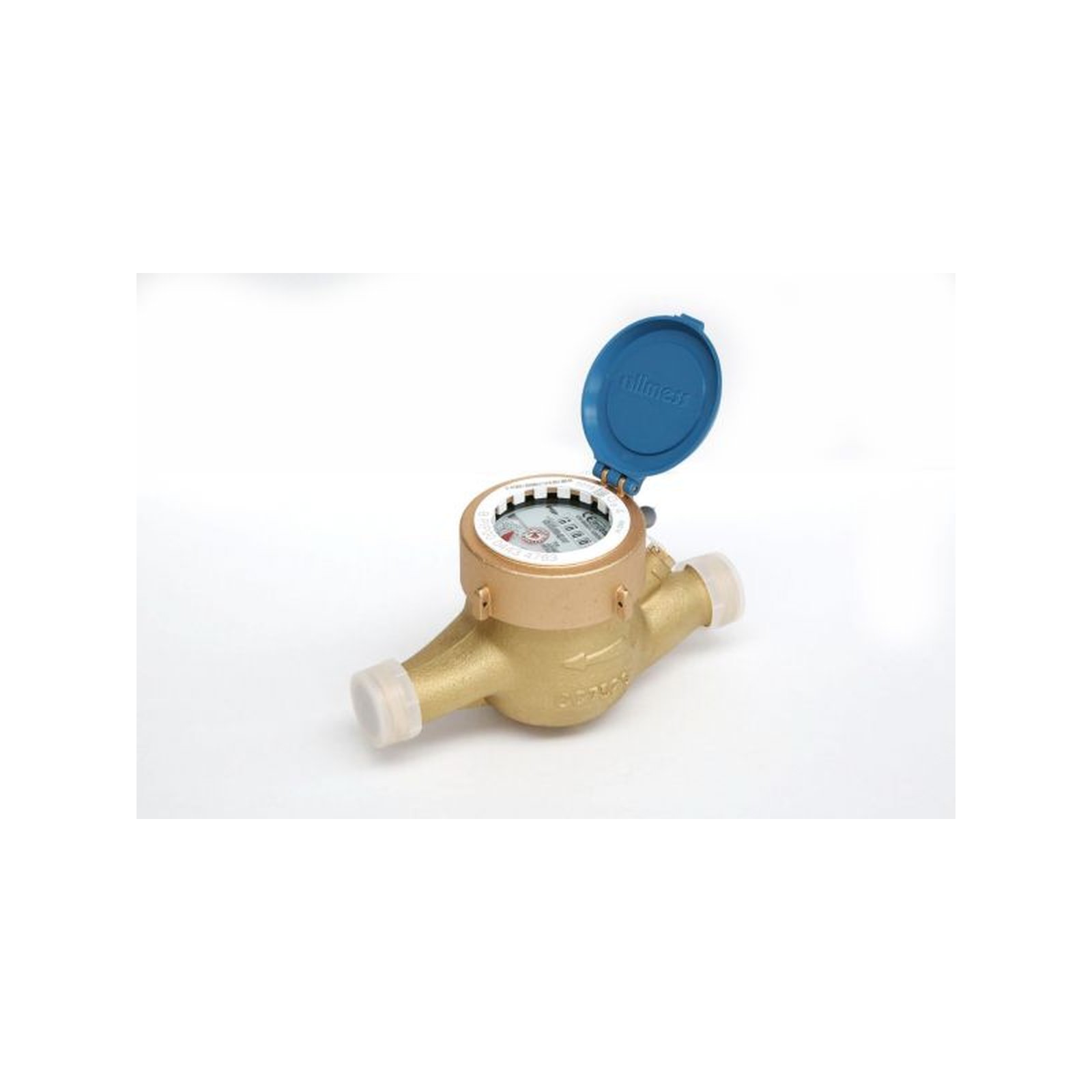 Mehrstrahl-Wasserzaehler MNK Nasslaeufer 3/4", 4,0 Q3, 30Gr.C, waager.Einbau Mehrstrahl-Wasserzaehler MNK Nasslaeufer 3/4", 4,0 Q3, 30Gr.C, waager.Einbau