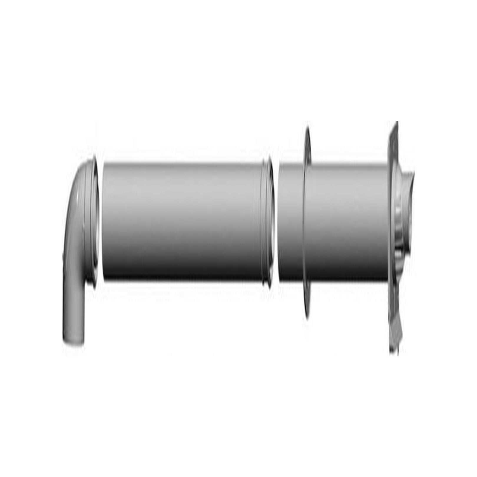 Wolf Anschluss-Set Luft-Abgasführung C13x DN80/125 waagerecht steckbar raumluftunabhängig 2651495