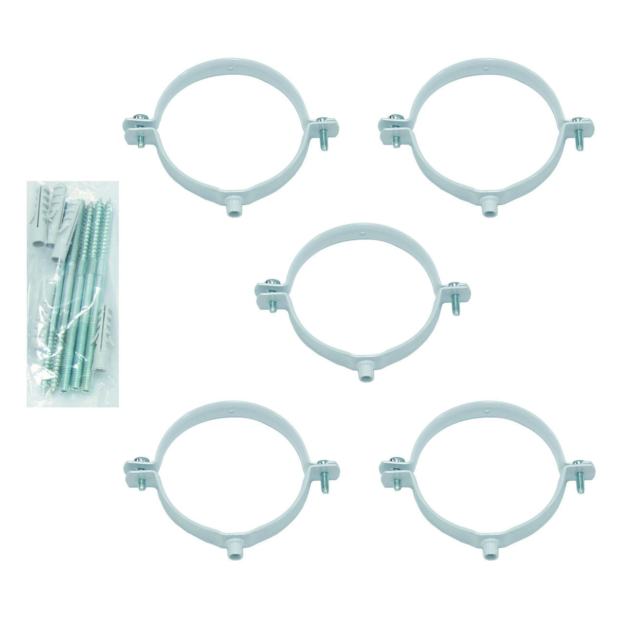 Vaillant Rohrschellen 5 Stück 140 mm 100 mm ecoTEC plus 303821