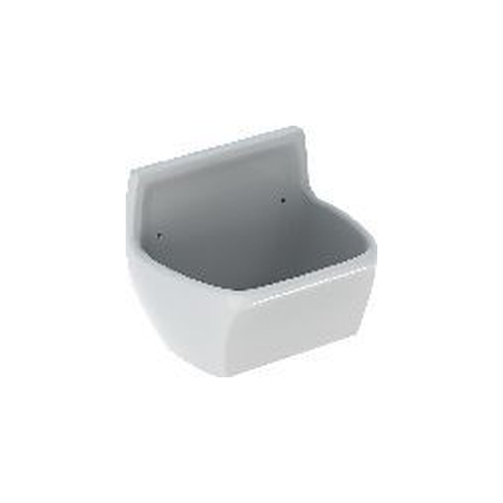 Geberit Ausgussbecken Publica Feuerton weiß Ablaufloch 6.2 cm 45x36x33.5 cm 367200000